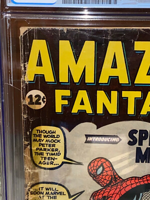 【激レア】Amazing Fantasy #15 Facsimile CGC amazing fantasy 15 cgc 2.5 | eBay