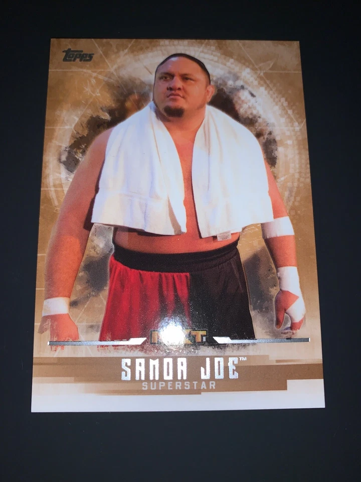 2017 Topps WWE Undisputed Samoa Joe Card-53 #59/99. - Image 2 of 4