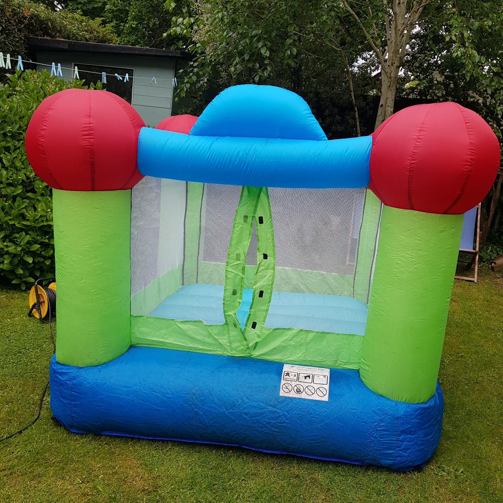 Chad Valley Bouncy Castle, Inflatable, Electric Powered + 2 Bags Balls used eBay Chad Valley Bouncy Castle, Inflatable, Electric Powered + 2 Bags Balls used eBay