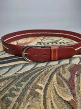 mens womens carhartt Leather belt brown