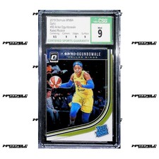 2019 Panini Donruss WNBA - Optic #93 Arike Ogunbowale Rookie SP CSG 9