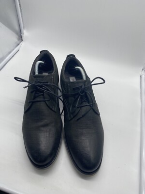Steve Madden Mens Oxford Shoes Size 11 Grey Black Leather  display picture 1