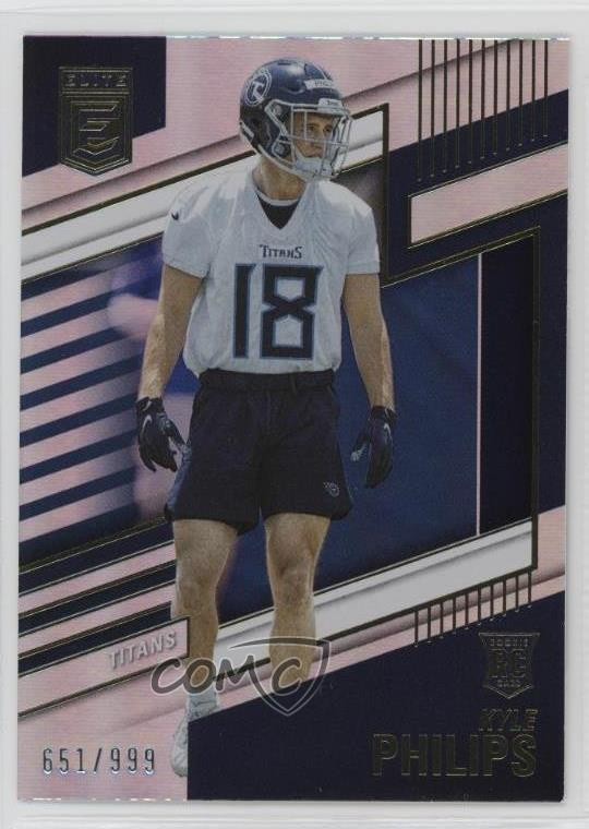 2022 Panini Donruss Elite Rookies 651/999 Kyle Philips #170 1u6