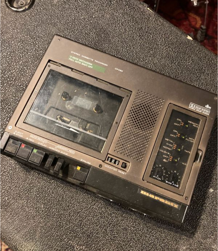 Marantz PMD430 3 Head Stereo Professional Cassette Recorder, Black