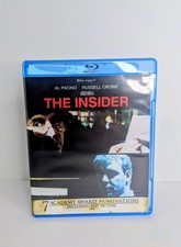 The Insider Blu-ray Al Pacino Russell Crowe Christopher Plummer