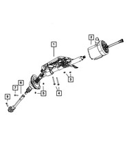 Genuine Mopar Steering Coupling 55057336ac