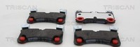 Triscan Bremsbelagsatz, Scheibenbremse 8110 29088 FüR VW