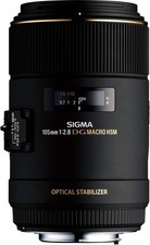 USED Sigma AF 105mm f/2.8 Macro EX DG OS HSM Sony Minolta A From JAPAN