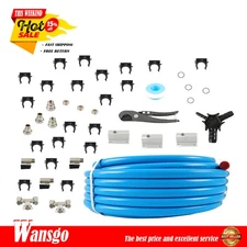 3/4" Pipe x 100 FT Compressed Air Piping Tubing System Master Kit M7500 New