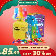 Helium Tank for 100 Latex Balloons  With 100ml Helium Balloons Protective Fluid