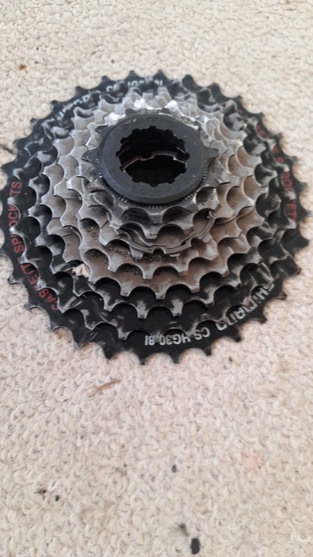 Shimano CS-HG30-8I Cassette. 8 Speed 11-32t. Good Condition No Reserve