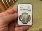 1881-S Morgan Silver Dollar NGC MS 63 $1 San Francisco Minted