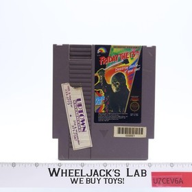 Friday The 13th Nintendo NES 1989 Ljn Video Game Cartridge With Case