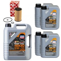 MotoröL Set 4200 5W-30 Liqui Moly 9 Liter + ÖLfilter FüR Mercedes Sprinter 2-T