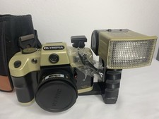 Olympia DL-2000M Vintage 35mm Film Camera with Flash  Bag NEVER USED.
