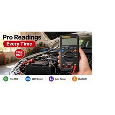 ANENG AN9002 Bluetooth True RMS Digital Multimeter 6000 Count Auto Range NCV