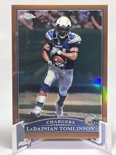 2009 Topps Chrome - LaDainian Tomlinson #TC87 Copper Refractor 251 /649