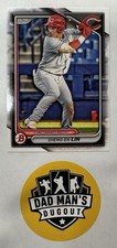 2024 Bowman Prospect Paper Sheng-En Lin IP Autograph Cincinnati Reds 