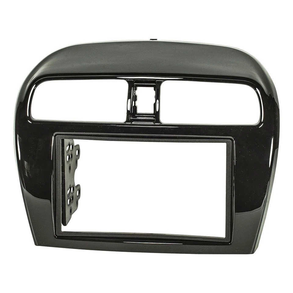 Cache radio double DIN adapté pour Mitsubishi Space Star à partir de 2013, Mi... - Photo 1/3