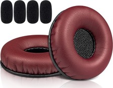 SOULWIT Earpads Replacement for BlueParrott B250-XT Plus, B250-XT, burgundy