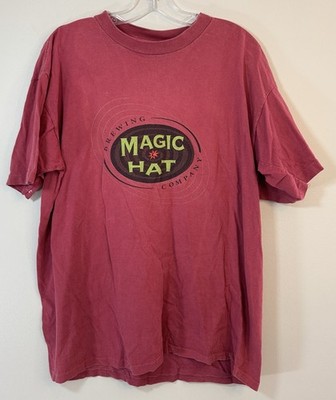 Magic Hat Brewing Company Vintage Single Stitch T-Shirt Men s Large Oneita 90s