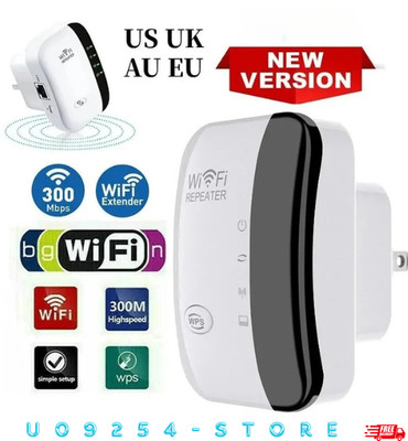 Repeater router-Range Extender Wireless Signal Amplifier Booster 300Mbps EU Plug