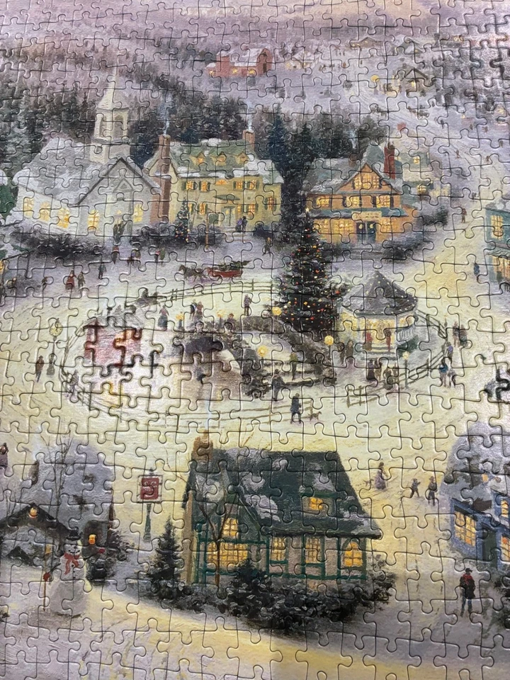 Christmas theme Thomas Kinkade St Nicholas Circle 1000 Piece Jigsaw Puzzle - Image 4 of 4