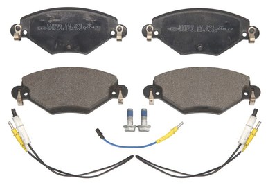 BRECK Bremsbelagsatz Scheibenbremse 23277 00 701 10 für CITROËN C5 1 Break 2 HDi