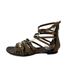Gianvito Rossi Brown Leather Womens Shoes