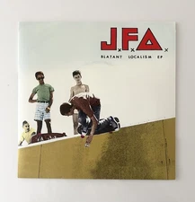 J.F.A. Blatant Localism EP 7" Vinyl Record w/ Insert NM-/VG+ Punk Rock Skate