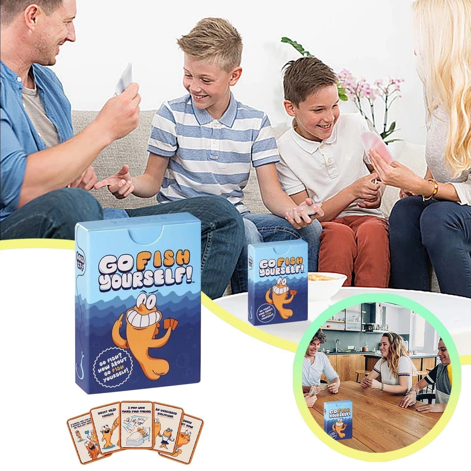 Go Fuc Yourself The Adult Go Fish Game You've Always Wanted Hilarious Card Game - Image 3 of 4