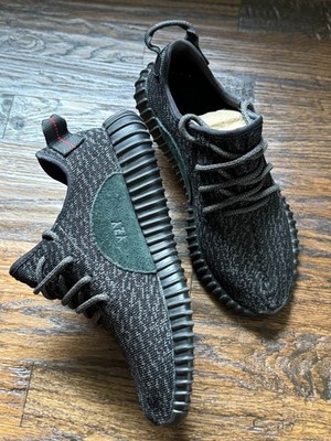 Adidas Yeezy Boost 350 Pirate Black 2015 - Mens GS Size 6.5 - ''NO BOX'' Authentic