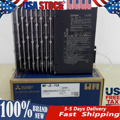 #ad #ad MR JE 70A 1PCS NEW MITSUBISHI SERVO MOTOR MR JE 70A SERVO DRIVE $297.15