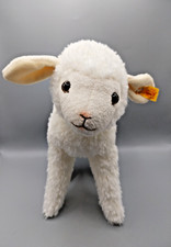 Steiff 103544 - Schlenker Lamm Hanni ca. 25 cm Knopf und Fahne
