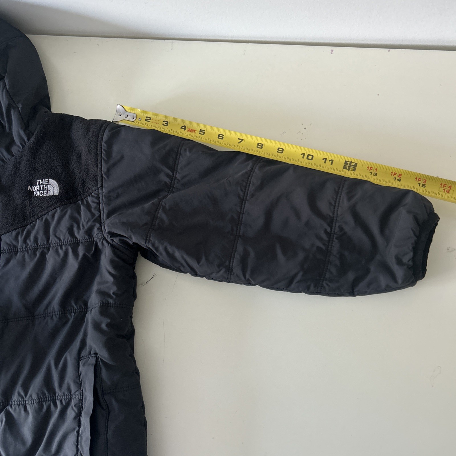 The North Face Kids Jacket Reversible Hooded Puffer Jacket Black Large thumbnail 13