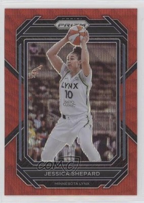 2023 Panini Prizm WNBA Ruby Wave Prizm Jessica Shepard #33 0v7h