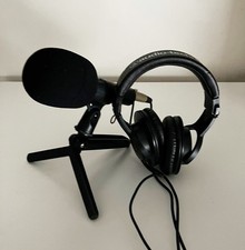Audio-Technica Microphone and Headphone set