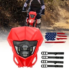 LED Headlight For Honda CRF125F CRF150F CRF230F CRF250L CRF250F CRF300L CRF450L