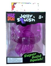 NeeDoh Jelly Squish Super Solid Purple