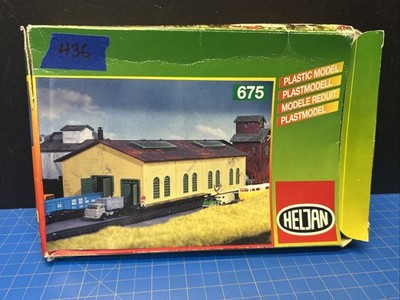 HELJAN B675 Fabrik Plumbing Supply Warehouse N Scale New In Open Box Model