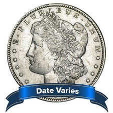 1878 - 1904 $1 Morgan Silver Dollar Extra Fine XF