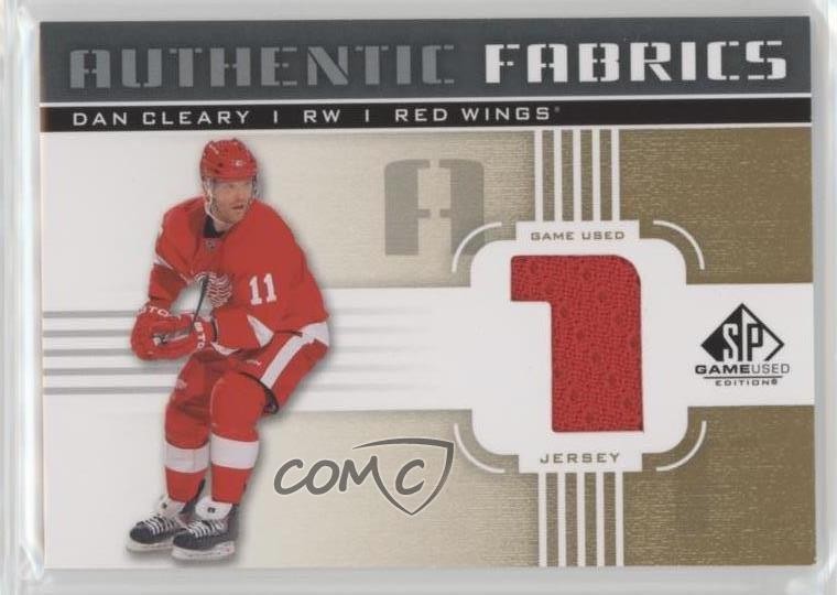 2011-12 SP Game Used Edition Authentic Fabrics Gold Daniel Cleary Dan (1) 9u7