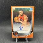 Topps Bowman Chrome Autograph Rookie Orange Alijah Martin /25 Raptors 2025