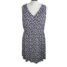 Old Navy Floral Print Dress Size XL Casual Summer Weekend Light Breezy Feminine