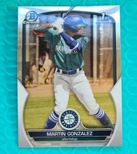 2023 Bowman - Chrome Prospects Martin Gonzalez #BCP-28 (RC)