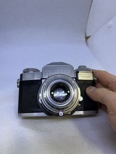AS-IS Zeiss Ikon Contaflex SLR Film Camera Carl Zeiss Tessar 50mm f2.8 Japan