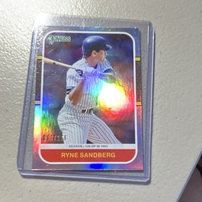 Panini Donruss 2021 Retro 1987 Ryne Sandberg Cubs #245 Season Stat /126