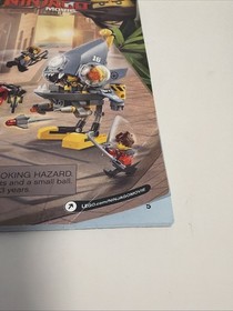 Lego 70629 The Ninjago Movie Piranha Attack Instruction Manual (Only)