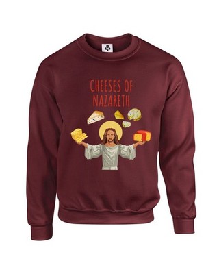 Cheeses Of Nazareth Weihnachtspullover lustiges Weihnachtssweatshirt