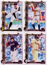 2025 Topps Holiday Baseball #1-200 Pick Your Card Free Ship - 2 Card Minimum